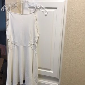 HP 🎉 Free People cream dress